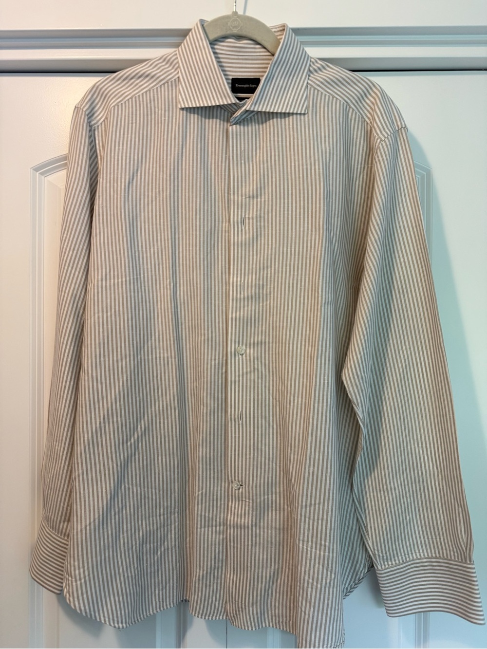 Ermenegildo Zegna linen blend button down.